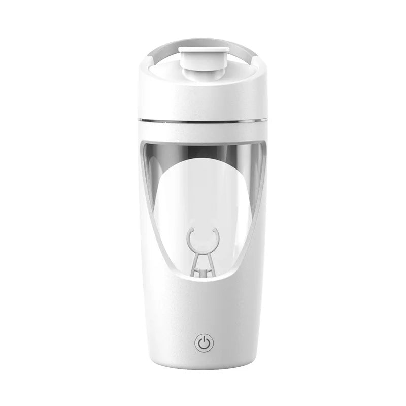 Electric Protein Shaker Bottle – 650 ml USB Rechargeable Mixer
