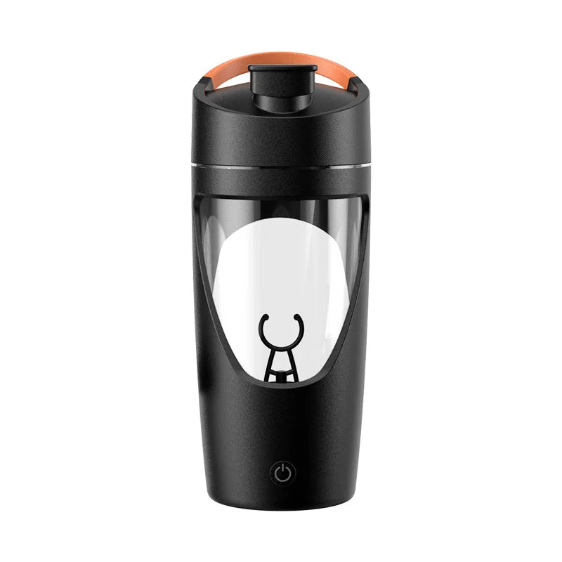 Electric Protein Shaker Bottle – 650 ml USB Rechargeable Mixer