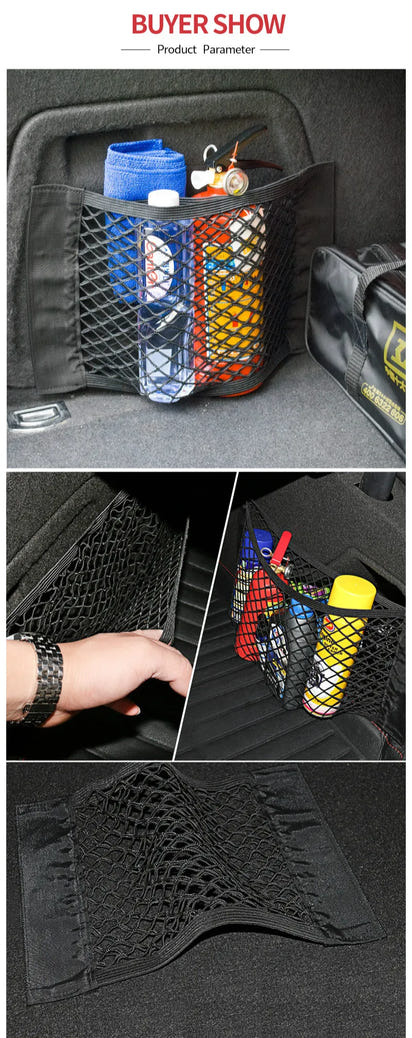 Car sticker Trunk Box Storage Bag Net Bag For audi Accessories a4 a5 a6 b5 b6 b7 q3 q5 q7 rs quattro s line c5 c6 tt sline a3 a7