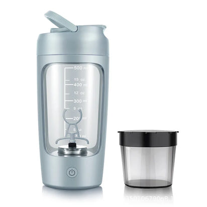 Electric Protein Shaker Bottle – 650 ml USB Rechargeable Mixer