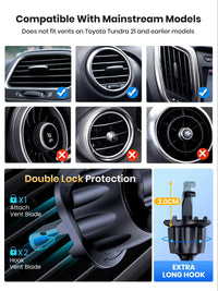 Mobile Phone Holder Air Outlet Gravity Sensor Car Holder Riangle Gravity Frosted Simplicity Solid Metallic Material