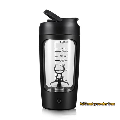 Electric Protein Shaker Bottle – 650 ml USB Rechargeable Mixer